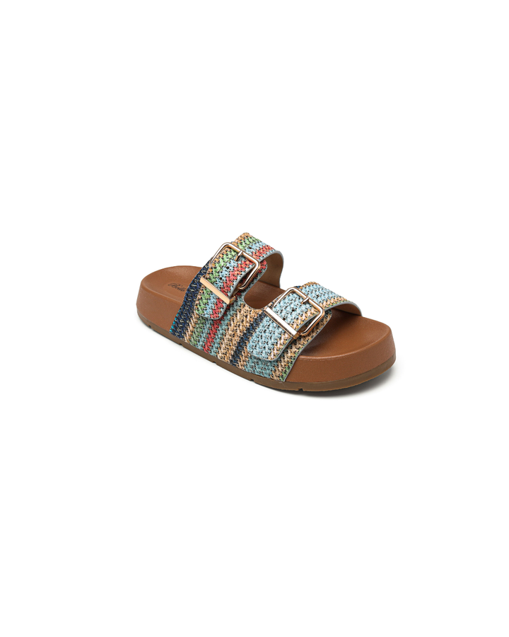 Anika Blue Slides