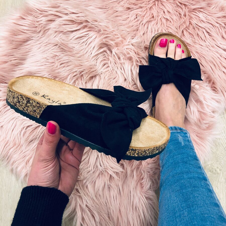Romi Black Slides
