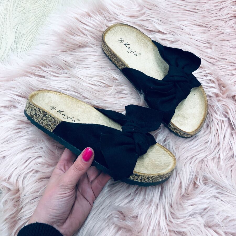 Romi Black Slides
