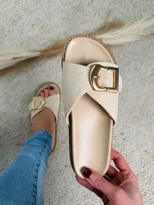 Mules Carine Beige