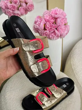 Mules Rikki Gold