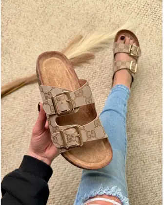 Mules TL8-159 Beige